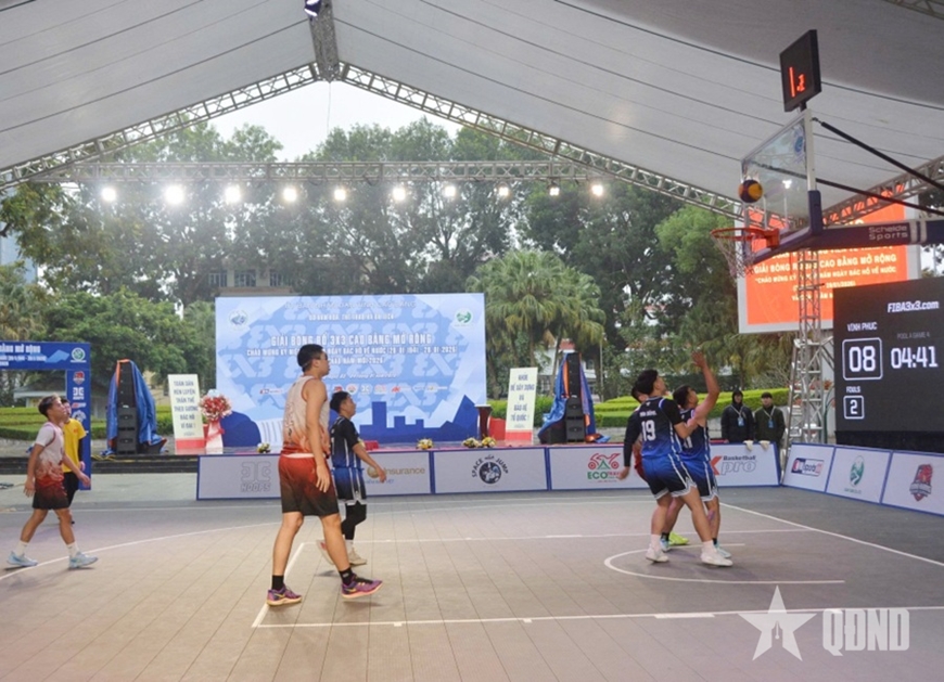 24 đội tham dự Giải bóng rổ 3×3 Cao Bằng mở rộng