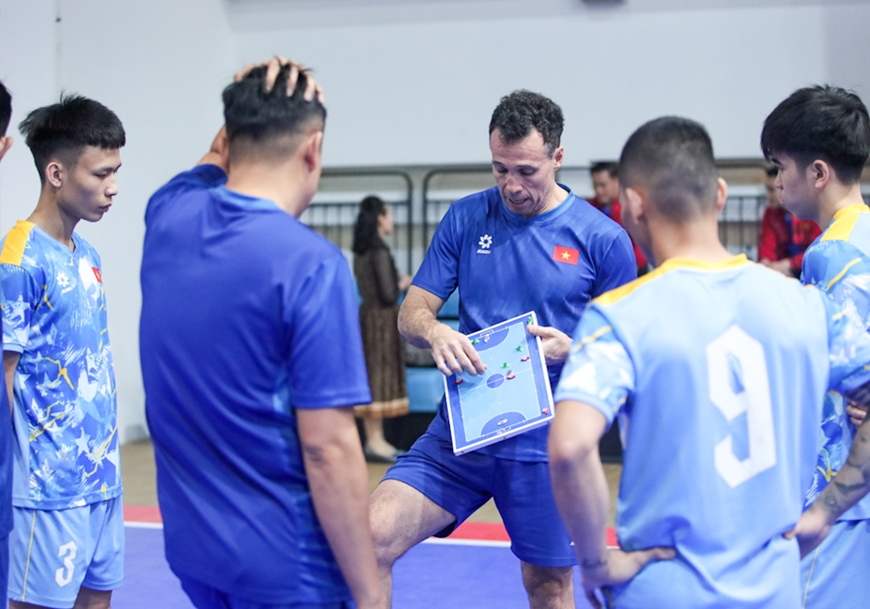 Đội tuyển futsal Việt Nam muốn thắng đậm Lebanon